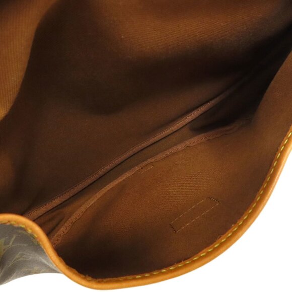 LOUIS VUITTON Authentic Brown Monogram Canvas Shoulder Bag - Picture 6 of 16